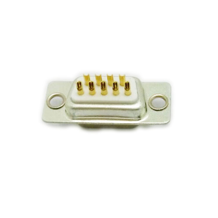 DB-9P(母頭)焊線式車針白膠連接器