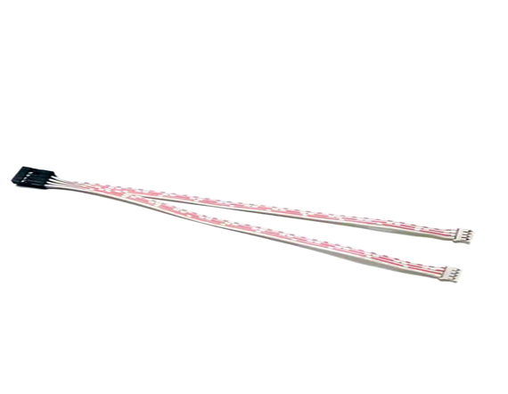 2.54杜邦2x5連接PH2.0-4P紅白排線 2.54杜邦2x5連接PH2.0-4P紅白排線