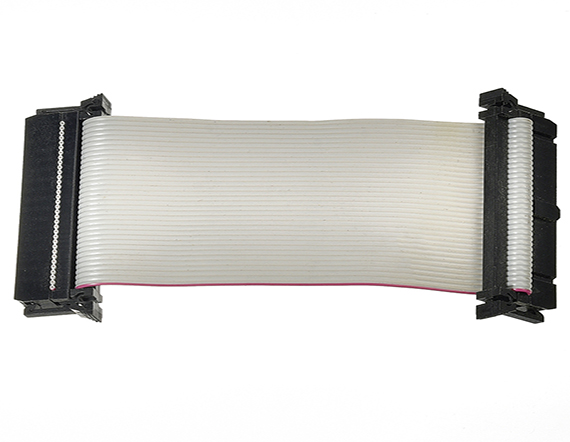 FC2.54帶蝴蝶扣灰排線