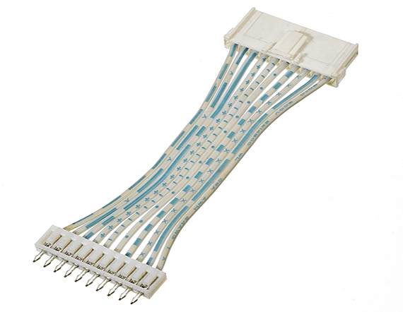 XH2.54間距雙頭端子SAN-10P公頭接線束 XH2.54間距雙頭端子SAN-10P公頭接線束